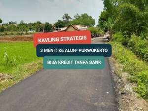 Kavling Tengah Kota Purwokerto lokasi di Purwokerto Selatan, tersedia melalui melalui situs Olx