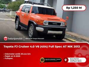 Jual bekas KM 20RBToyota FJ Cruiser 4.0 V6 4X4 Full Spec AT 2013 2014,lokasi di 