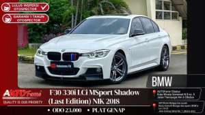 Jual bekas KM 23RB BMW F30 330i LCi MSport Shadow 2018,lokasi di 