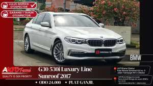 Jual bekas KM 24RB BMW G30 530i Luxury Line Sunroof 2017,lokasi di 