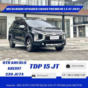 Jual bekas Km 41rb Mitsubishi Xpander Cross Premium 1.5 AT 2021,lokasi di 