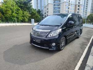 Jual bekas Km 80 ribu Toyota Alphard SC pilot seat 2 panoramic full spek terawat,lokasi di 