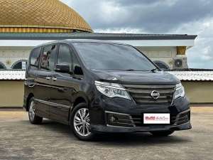 Jual bekas KM Low Nissan Serena HWS Autech 2016 BJM2,lokasi di 