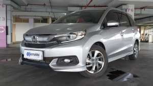 Jual bekas KM Rendah TDP 9,JT Honda Mobilio 1.5 E Bensin-AT 2019 Abu,lokasi di 