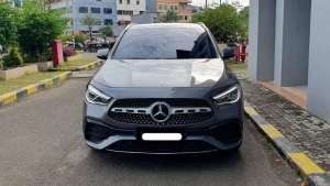 Jual bekas km15rb mercy gla200 amg line 2022 abu tangan pertama dari baru,lokasi di 