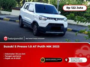 Jual bekas Km.30rb Suzuki S Presso S-Presso AT Matic,lokasi di 