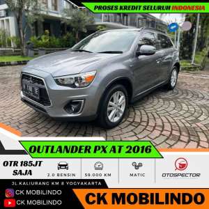 Jual bekas Km59rb Outlander PX Matic 2016 PANORAMIC ISTIMEWA Kredit Murah,lokasi di 