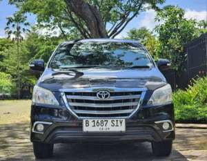 Jual bekas KM.68.RBTDP 25.JT INNOVA V 2.0 AT BENSIN 2014 HITAM SUPER SEGER,lokasi di 