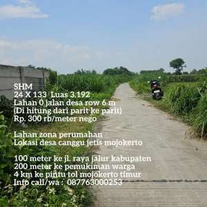 Lahan zona perumahan jetis mojokerto lokasi di Jetis, tersedia melalui melalui situs Olx