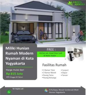 LARIS, CLUSTER BARU DI SLEMAN, MEWAH MURAH lokasi di Mlati, tersedia melalui melalui situs Olx