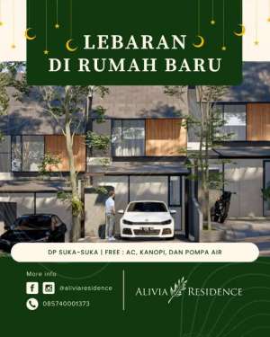 Lebaran Cari Rumah Baru Yuk Ke Alivia Residence lokasi di Banyumanik, tersedia melalui melalui situs Olx