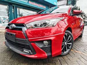 Jual bekas LOW KM 60RB. TOYOTA YARIS S TRD SPORTIVO AT 2017 MATIC N HEYKERS 2018,lokasi di 