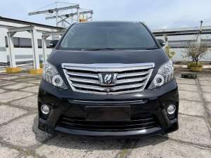 Jual bekas LOW KM ALPHARD SC PREMIUM SOUND 2012 HITAM ISTIMEWA TT 2013,lokasi di 