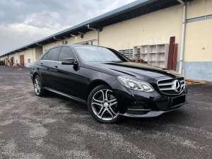Jual bekas low KM Mercedes benz E250 Avantgarde 2015 Like NEW Avg e300 e400,lokasi di 
