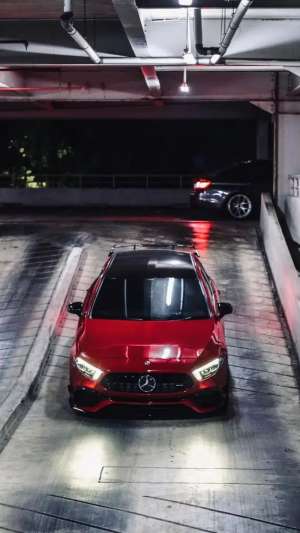 Jual bekas Mercedes benz a200 hatchback 2019 merah red mercy A200 2020 a200 2018,lokasi di 