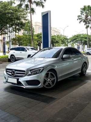 Jual bekas Mercedes benz c250 AMG Cbu 2017 silver c250 2016 c250 2018 amg option,lokasi di 