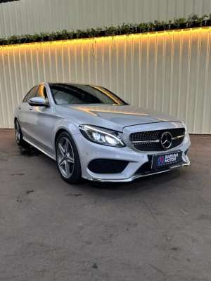 Jual bekas Mercedes Benz C300 AMG 2017 Silver Sangat Terawat,lokasi di 