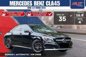 Jual bekas MERCEDES BENZ CLA 45 AMG 2015 2.0 TURBO AWD PANORAMIC LOW KM.24RBF3ST,lokasi di 