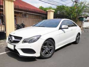 Jual bekas Mercedes-Benz E250 2.0 AMG Coupe C207 Facelift TURBO 350N.m Record ATPM Km 52rb B GENAP Pjk JUN 25,lokasi di Jakarta DKI
