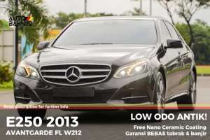 Jual bekas Mercedes Benz E250 Avantgarde Facelift 2013 W212 E300 520 E200 530,lokasi di 