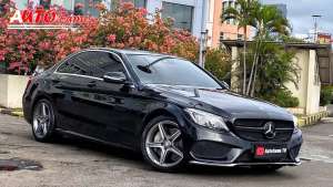 Jual bekas Mercedes Benz W205 New Model C250 AMG CBU NIK 2014,lokasi di 