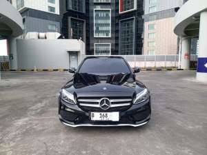 Jual bekas Mercy C200 AMG 2018 Hitam,lokasi di 