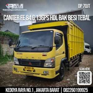 Jual bekas Mitsubishi Canter FE84G 136PS HDL Bak Besi,lokasi di 