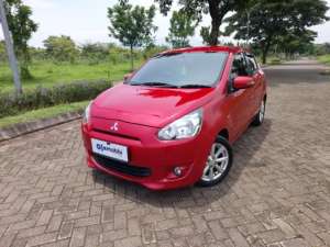 Jual bekas Mitsubishi Mirage 1.2 Exceed Bensin Automatic 2016 NBZ,lokasi di 