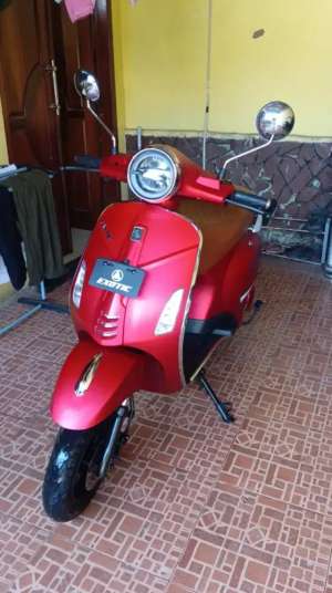 Jual bekas motor listrik exotic sprinter,lokasi di Tigaraksa