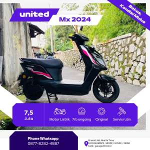 Jual bekas Motor listrik united mx1200,lokasi di Pasar Baru