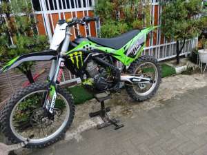 Jual bekas Motor trail mesin basic diablo rangka KLX Gordon,lokasi di Parung