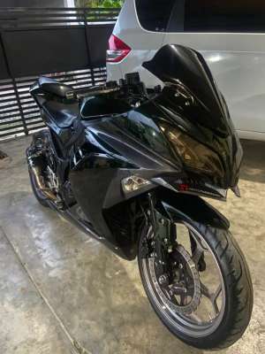 Jual bekas Ninja 250 F1 2014 nik 2015,lokasi di Stabat