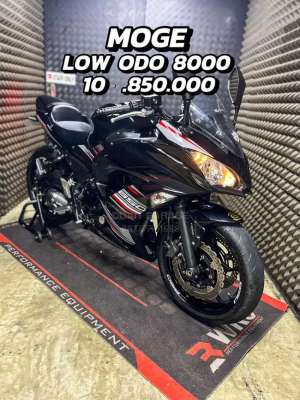 Jual bekas NINJA 650 OR ER6 NEW 2018 MODIF LOW KM 8000 PAJAK ON PANJANG SUPERB,lokasi di Kembangan