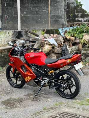 Jual bekas Ninja RR 2007 Asli Oren tembus Faktur,lokasi di Pakem