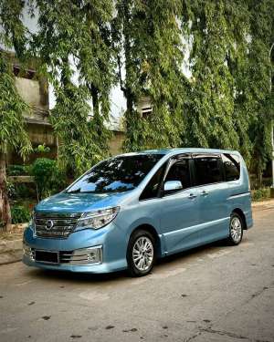 Jual bekas Nissan Serena Hws Autech Panoramic Biru 2015 Tdp Murmer Ori Menarik Bu,lokasi di 