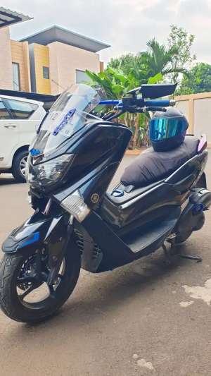 Jual bekas nmax old black full modif xmax termurah jakarta,lokasi di Kramat Jati
