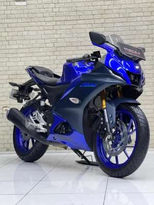 Jual bekas Odo 6rb SimpenanYamaha R15 V4 2022 Blue Rice Plat Jatim Muls-Mustika,lokasi di Bumiaji