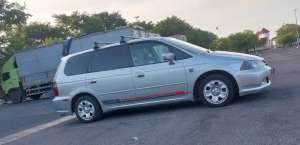 Jual bekas Odyssey RA6, CBU Japan 2002 Absolute, silver, L, pajak baru, terawat,lokasi di 