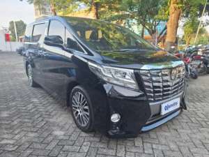 Jual bekas OLX Mobbi Toyota Alphard Hitam 2.5 G S C Package Bensin-AT 2017 BZE,lokasi di 