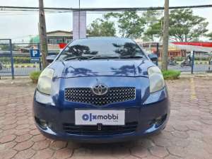 Jual bekas OLXmobbi Toyota Yaris 1.5 E Bensin-MT 2010 Biru,lokasi di 