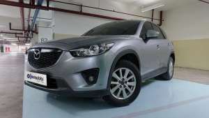 Jual bekas Pajak HidupTDP 9,JT Mazda CX-5 2.5 Grand Touring Bensin-AT Silver 2014,lokasi di 