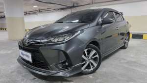 Jual bekas Pajak Panjang TDP 12JT Toyota Yaris 1.5 S GR Sport Bensin-MT Putih,lokasi di 