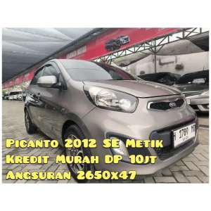 Jual bekas Picanto Metik 2012 Coklat SE Jaminan Original,lokasi di 