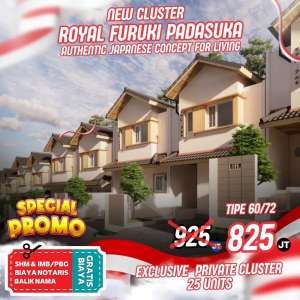 POTONGAN 100 juta rumah 2 lantai di padasuka dkt kampus widyatama lokasi di Cibeunying Kaler, tersedia melalui melalui situs Olx