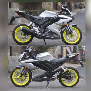 Jual bekas R15 V3 SILVER TH 2021, BERGARANSI,lokasi di Kramat Jati