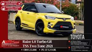 Jual bekas Raize 1.0 Turbo GR TSS Two Tone NIK 2021,lokasi di 