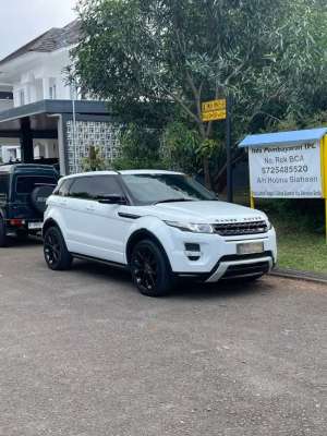 Jual bekas Range rover evoque 2012 si4 dynamic luxury white putih evoque 2013 si4,lokasi di 