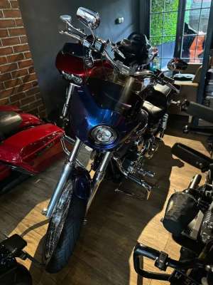 Jual bekas Rare itemH-D Dyna Super Glide simpanan 2010 FP mabua odo8rb ori,lokasi di Denpasar Selatan