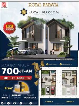 royal Batavia premium cluster blossom bebas biaya surat lokasi di Pasar Kemis, tersedia melalui melalui situs Olx