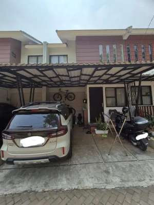 Rumah 2 lantai dijual BU over kredit di kawaan asri dan nyaman lokasi di Gunung Sindur, tersedia melalui melalui situs Olx